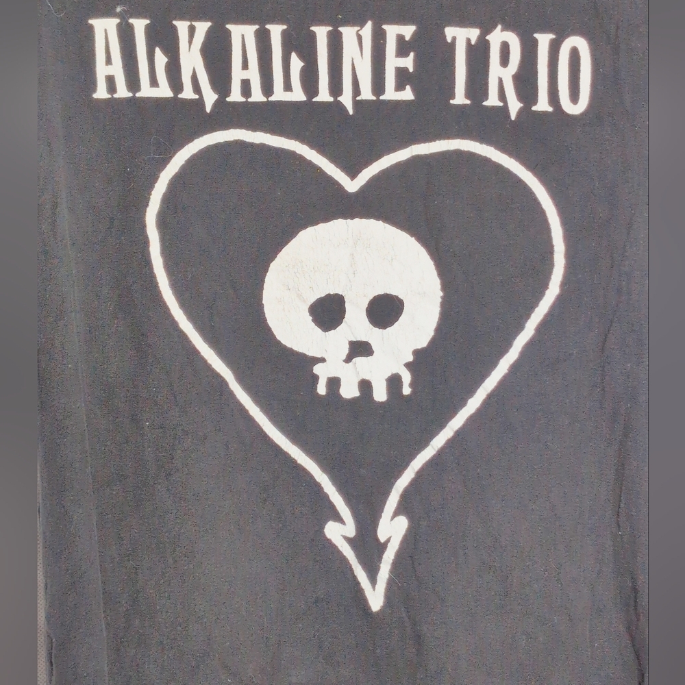 Tultex Sz XL Alkaline Trio Band Graphic T-Shirt - Picture 2 of 4